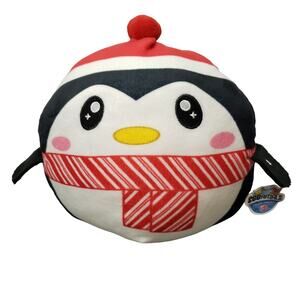 Nanco Eggamals Reverse Eez Penguin/Polar Bear 8" Reversible Plush Toy NWT